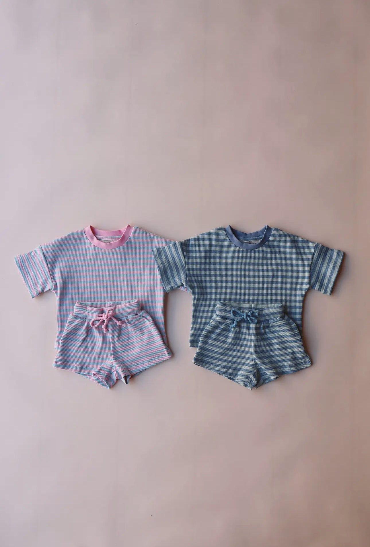 Infant Blue Stripe Set